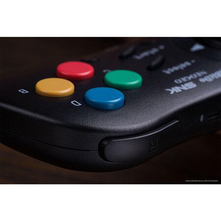 8Bitdo NEOGEO Wireless Controller for Windows, Android, and NEOGEO mini with Classic Click-Style Joystick  (Black Edition)