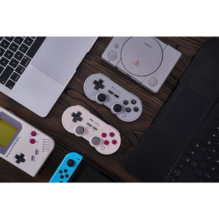 8BitDo Sn30 Pro Bluetooth Controller for Switch/Switch OLED, PC, macOS, Android, Steam Deck & Raspberry Pi (G Classic Edition)