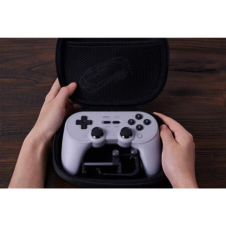 8Bitdo Classic Controller Travel Case for Pro 2 Controllers and Sn30 Pro+ Controller, Switch Pro Controller