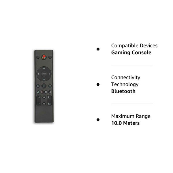 PS5 Accessories Remote for Playstation 5 & Playstation 4 Console,PS5/PS4 Media Remote Control with Bluetooth Enabled,PS4 PS5 Remote