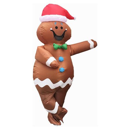 Christmas Inflatable Costume Cosplay Inflatable Suit for Adults/Christmas Party (Suitable for Height 150-190)