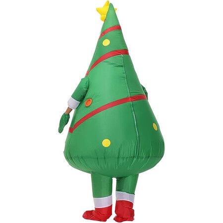 Christmas Inflatable Costume Cosplay Inflatable Suit for Adults/Christmas Party (Suitable for Height 150-190)