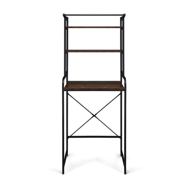 Over Toilet Shelf Rack Bathroom Organiser 3 Tier Freestanding Storage Shelves Unit Laundry Towel Washing Machine Heavy Duty Airing Shelving