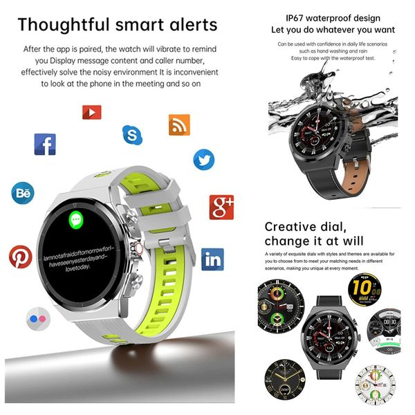 2 in 1 Smart Watch with Earbuds 1.28" Watch TWS HiFi Stereo Wireless Headset Combo Bluetooth Phone Call for Android iOS (Silver)