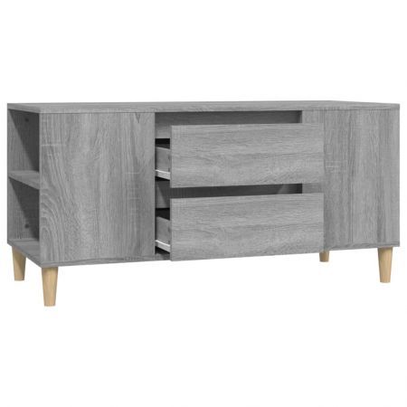 TV Cabinet Grey Sonoma 102x44.5x50 cm Engineered Wood