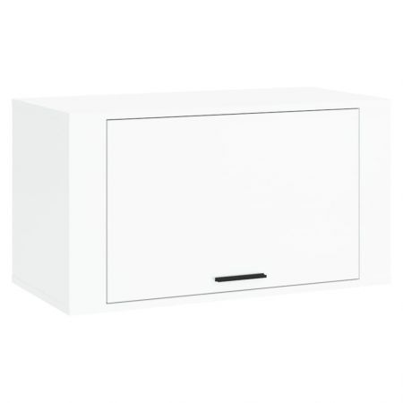 Wall-mounted Shoe Cabinet High Gloss White 70x35x38 cm Engineered Wood