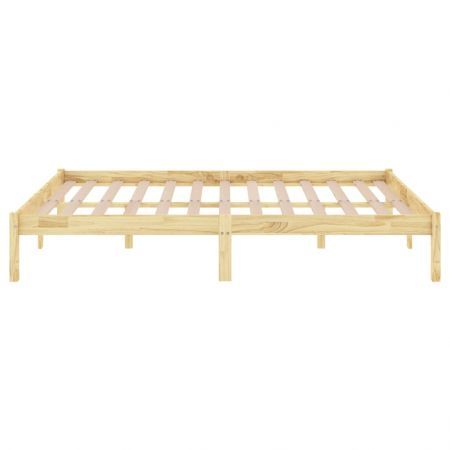 Bed Frame Solid Wood 137x187 Double Size