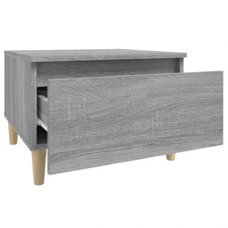 Side Tables 2 pcs Grey Sonoma 50x46x35 cm Engineered Wood