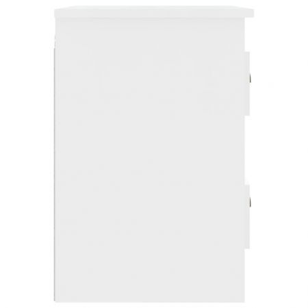 Wall-mounted Bedside Cabinets 2 pcs White 41.5x36x53cm