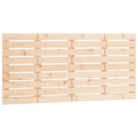 Wall Headboard 156x3x63 cm Solid Wood Pine