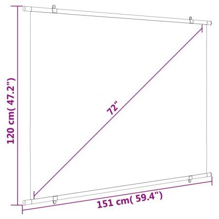 Projection Screen 182.9 cm 4:3