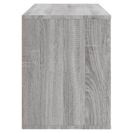 Shoe Cabinet Grey Sonoma 80x35x45 cm Engineered Wood