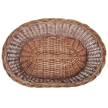 Willow Dog Basket/Pet Bed Natural 70 cm