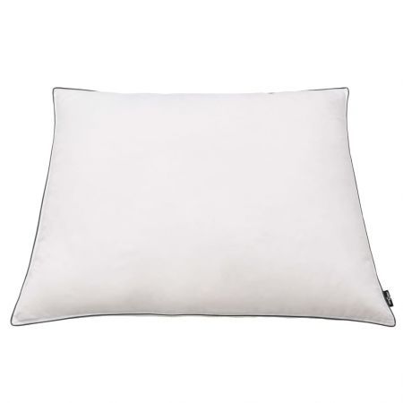 Pillows 2 pcs Down/Feather Filling Light 80x80 cm White