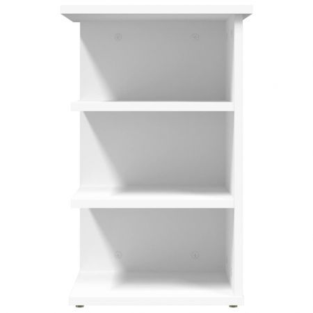 Side Cabinet White 35x35x55 cm Engineered Wood