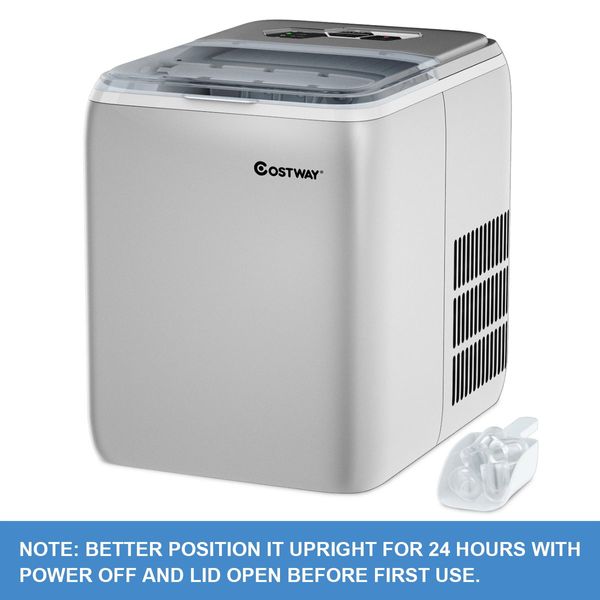 Portable Ice Machine with Self-clean Function for Home