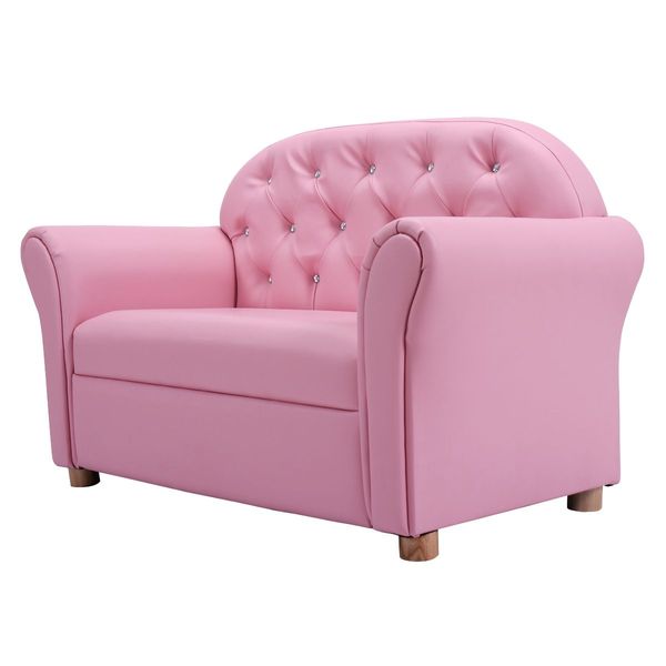 Armrest Sofa Chair with PVC Leather for Children