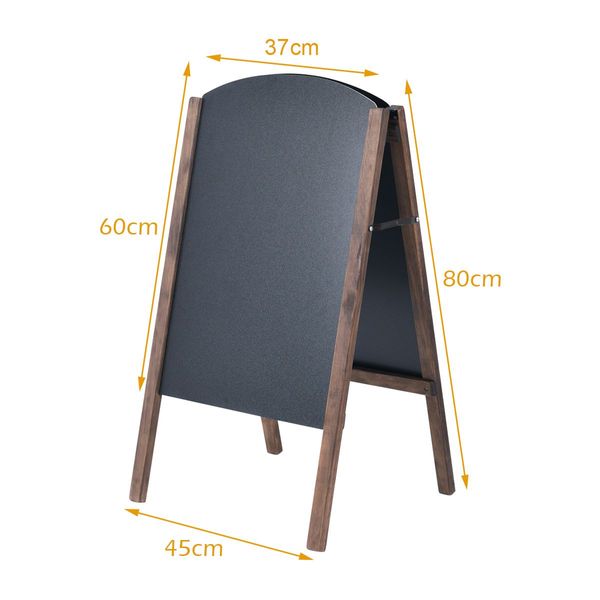 A-Frame Double-Sided Chalkboard  for Office Cafe Teaching