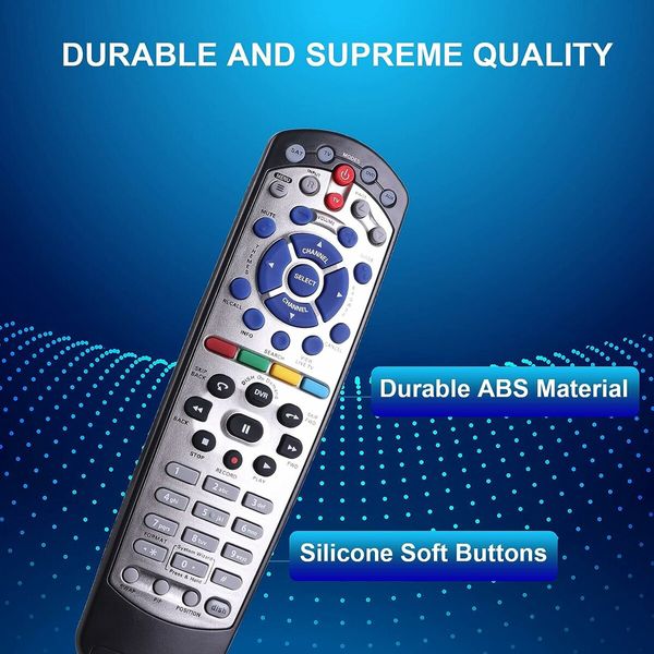 Replacement Remote Control Compatible with Dish Network 20.1 IR Remote Control TV1#1 and for Dish 20.0 Satellite Receiver ExpressVu