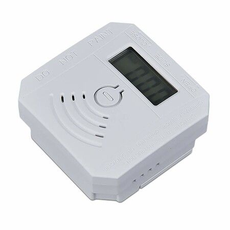 Carbon Monoxide Detector,CO Gas Monitor Alarm Detector,CO Sensor with LED Digital Display for Home,Depot,Battery Powered