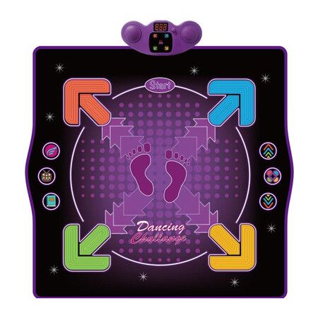 Dance Mat for Kids, Dance Pad for Toddlers, Musical play mat for children aged 3-12