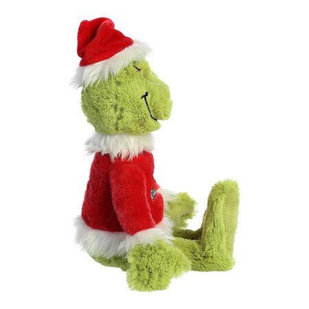 Merry Grinchmas Grinch Stuffed Animal, Magical Storytelling, Literary Inspiration, Green 16 Inches