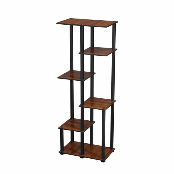 6 Tier Plant Pots Stand Corner Potted Flower Shelf Unit Holder Bookshelf Garden Indoor Outdoor Tiered Display Storage Shelves Rack