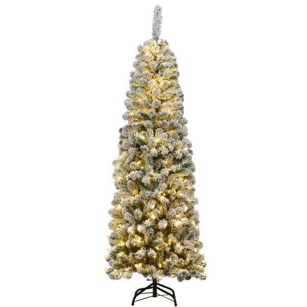 Artificial Christmas Tree with 250 Warm White LEDs for Shop & Home & Office