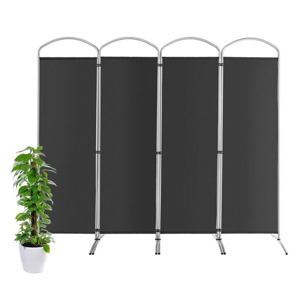 4 Panel Folding Privacy Screen for Home and Office