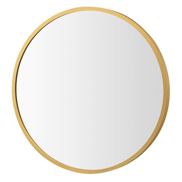 40cm Round Wall Mirror with Metal Frame for Makeup