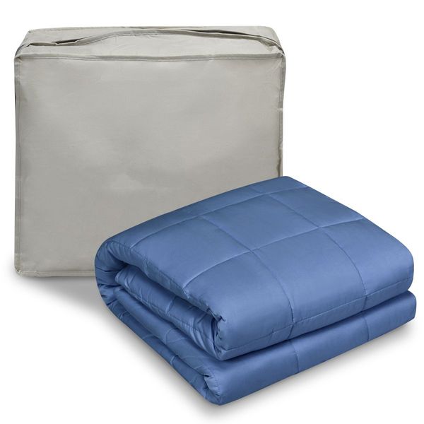 9 kg Luxury Cooling Weighted Blanket for Quality Sleep