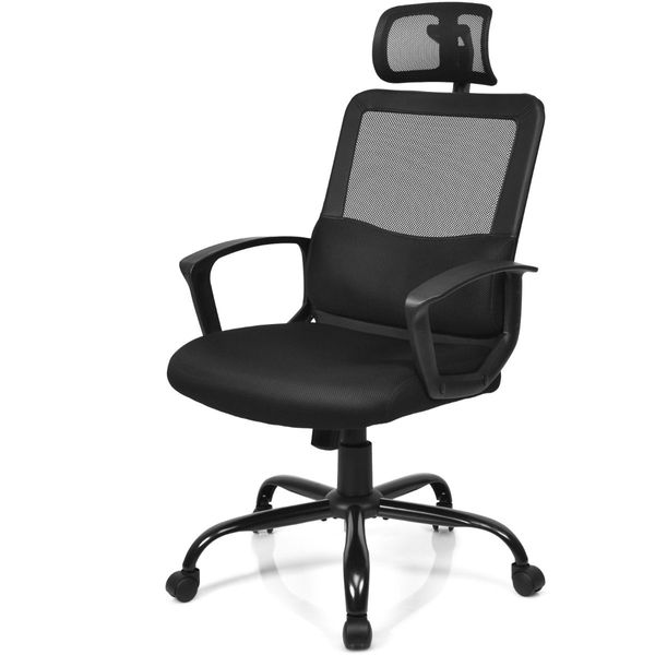 Ergonomic Mesh Chair with Lumbar Support for Office