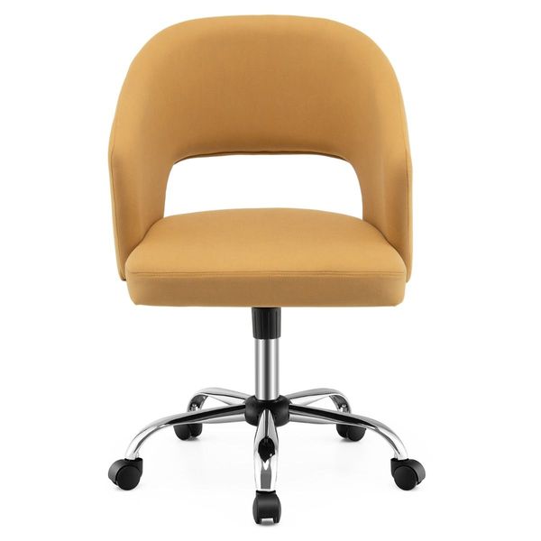 Modern Swivel Mid Back Home Office leisure Chair with Adjustable Height