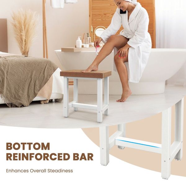 Waterproof Shower Bench for Bathroom and Inside Shower