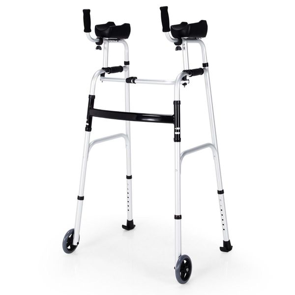 Lightweight Foldable Standard Walker for Senior & Elderly