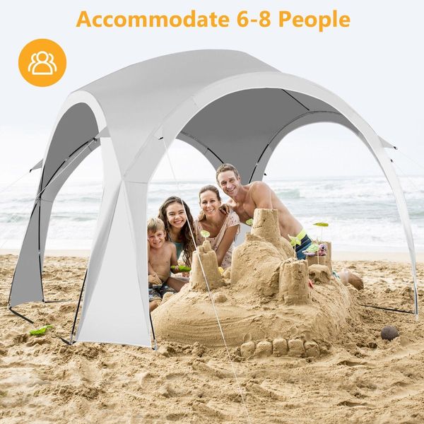 Patio Sun Shade Shelter Canopy Beach Tent for Outdoor