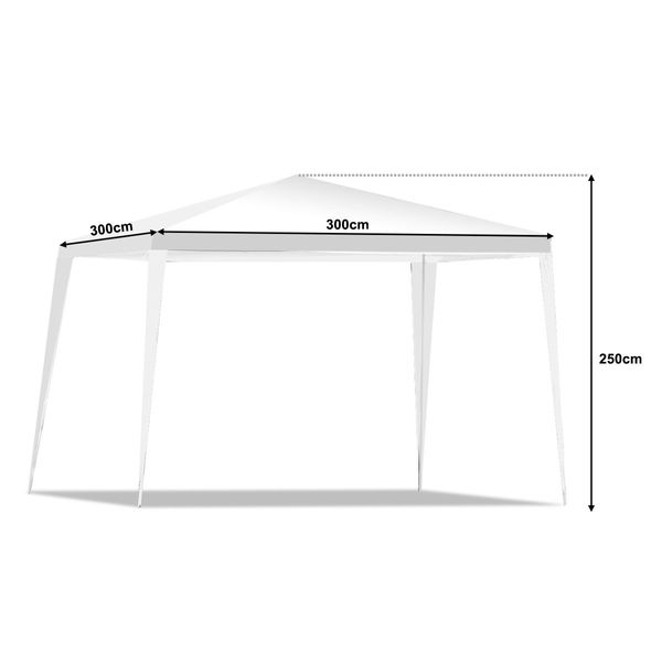 3 M x 3 M Outdoor Canopy Tent with Dresser Legs for Party & Wedding