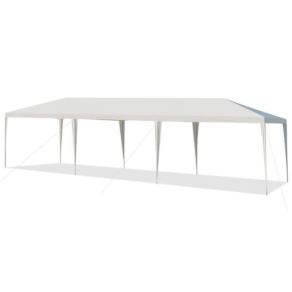 3m x 9m Outdoor Waterproof Canopy with Connection Stakes & Ropes