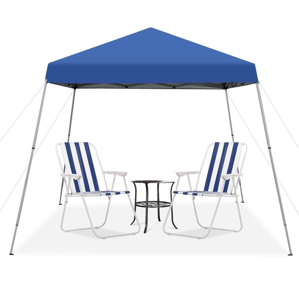 Outdoor Instant Pop-up Canopy with Carrying Bag for Beach/Camping/Patio