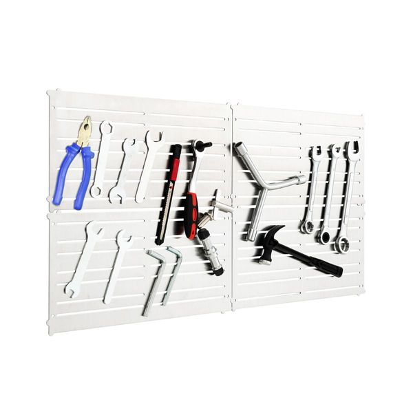 4 Pieces Magnetic Tool Organizers with 32 Strong Magnetic Strips