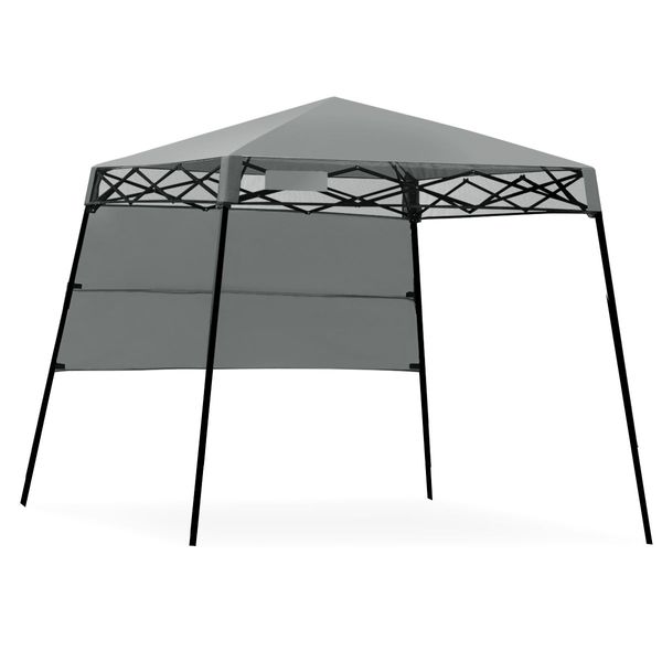 2.1m x 2.1m Slant Leg Pop-up Canopy with Backpack for Camping