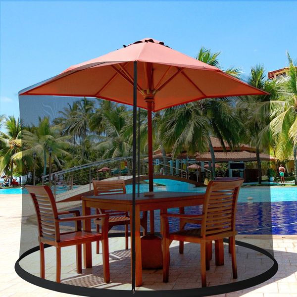 2.7-3m Outdoor Umbrella Mesh Screen Cover