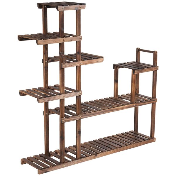 Multifunctional 7-Level Plant Stand for Balcony, Garden, Living Room