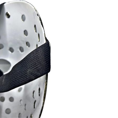 Jason Mask, Friday the 13th Halloween Cosplay Mask Masquerade Horror Mask Christmas with Adjustable Straps Dark Gold