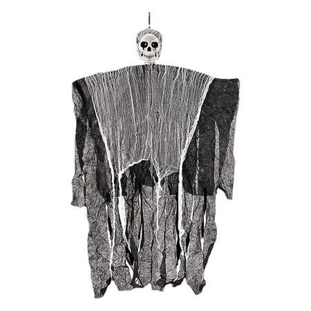 Halloween Hanging Grim Reapers Decorations, Halloween Skeleton Ghost Decorations, Indoor Outdoor Halloween Decorations for Haunted House Prop Decor