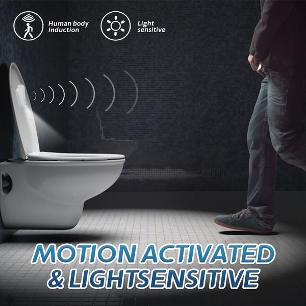 Toilet Night Light,Motion Activated Projector Light, Fun Pictures, Cartoons, LED, Sensor Bathroom Nightlight, Fun Novelty, Potty Training ???