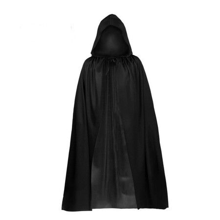 Scary Halloween Ghost Reaper Costume, Hooded Cloak, Skull Mask, Gloves,Horror Grim Reaper, Halloween Decoration for Adult(175CM)