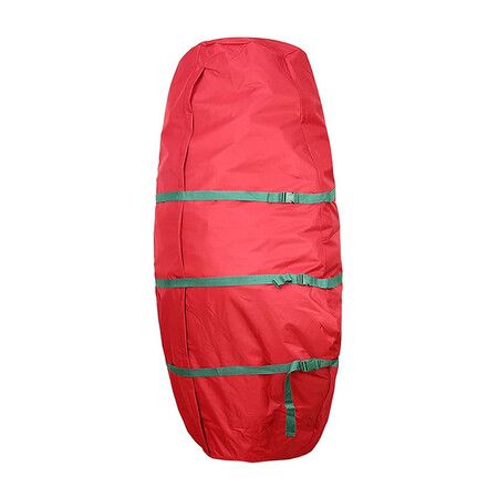 Christmas Tree Storage Bag Upright Furniture Dust Cover Waterproof Material Large Size Elastic Bandage 76 x 152 cm (Green)