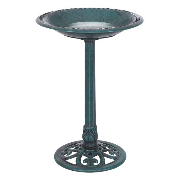 Outdoor Pedestal Bird Feeder Base for Courtyard