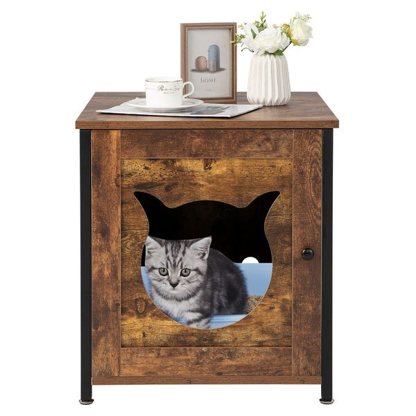 Vintage Cat Washroom Furniture with Ventilated Hole